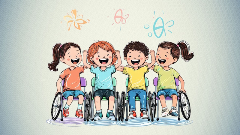 Детям с ограниченными возможностями здоровья.